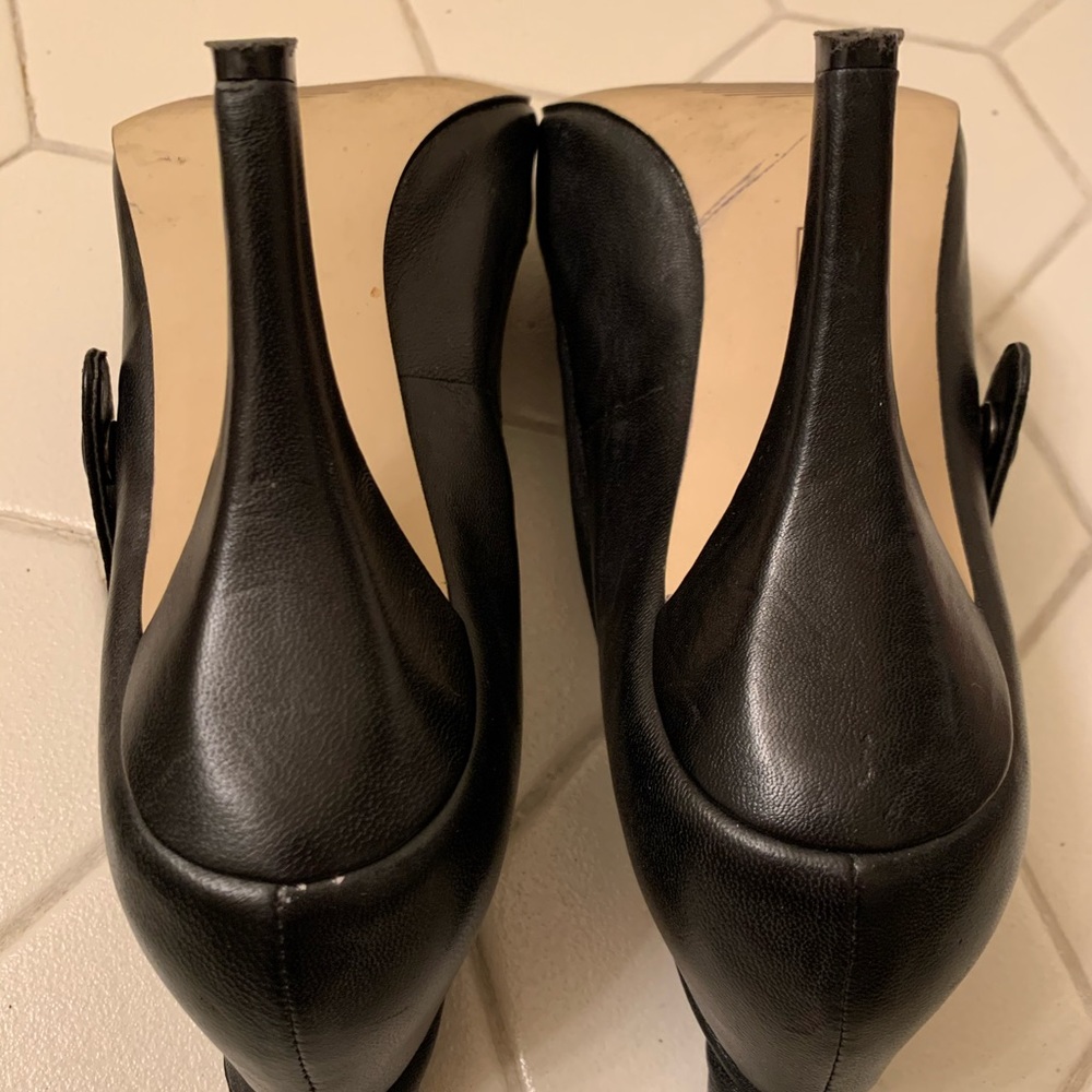 Steven By Steve Madden Black Open-Toe Booties - image 7